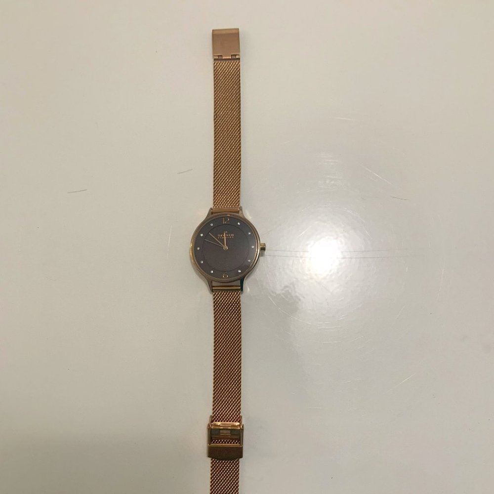 Skagen Rose Gold Watch